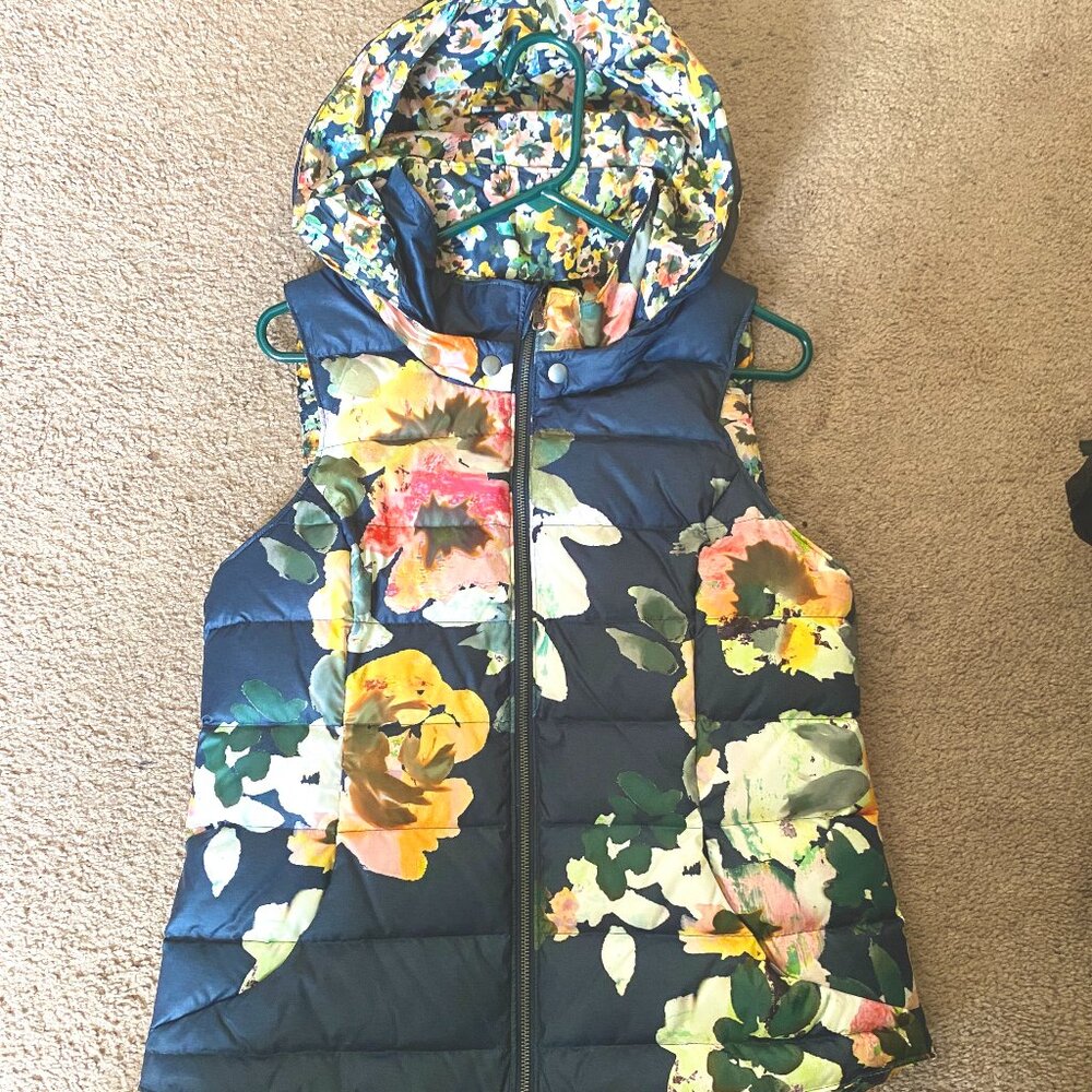 Pure + Good Reversible Vest from Anthropologie- Size M